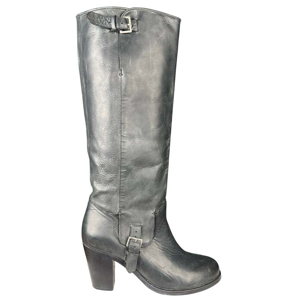 Ariat Women’s Gold Coast Black Leather Riding Boots Size US 10